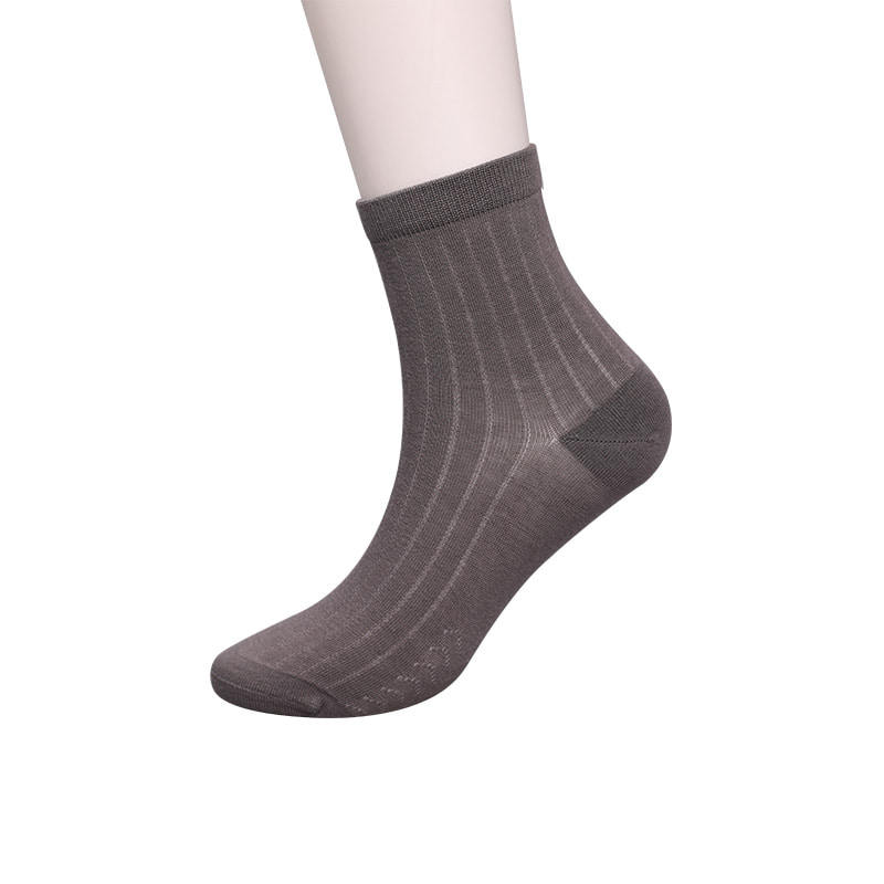 Modal Collection Circle Lodret Stripe Flower Blød Håndsyet Casual Herrestrømper WSD2802