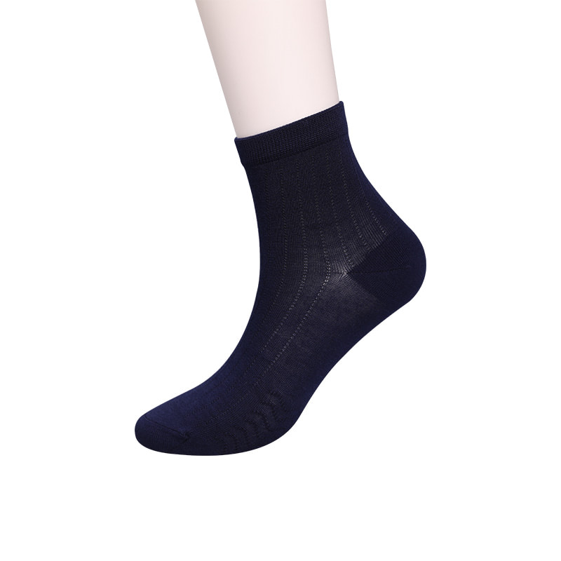 Modal Collection Circle Lodret Stripe Flower Blød Håndsyet Casual Herrestrømper WSD2802