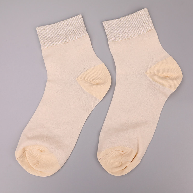Mode gennemsigtig nylon silke bomuldsbund damestrømper Superfine nylon gennemsigtig silke damestrømper Krystal silke damestrømper WSD1946