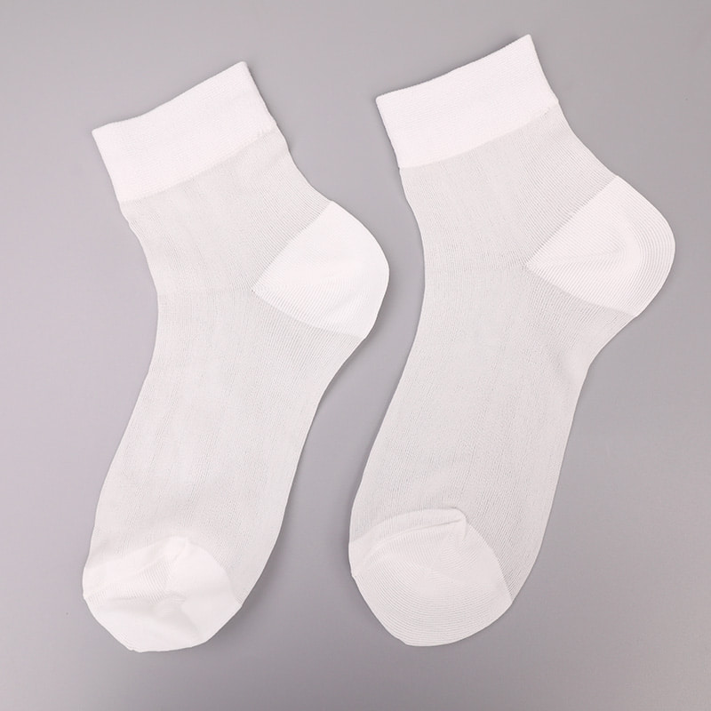 Mode gennemsigtig nylon silke bomuldsbund damestrømper Superfine nylon gennemsigtig silke damestrømper Krystal silke damestrømper WSD1946