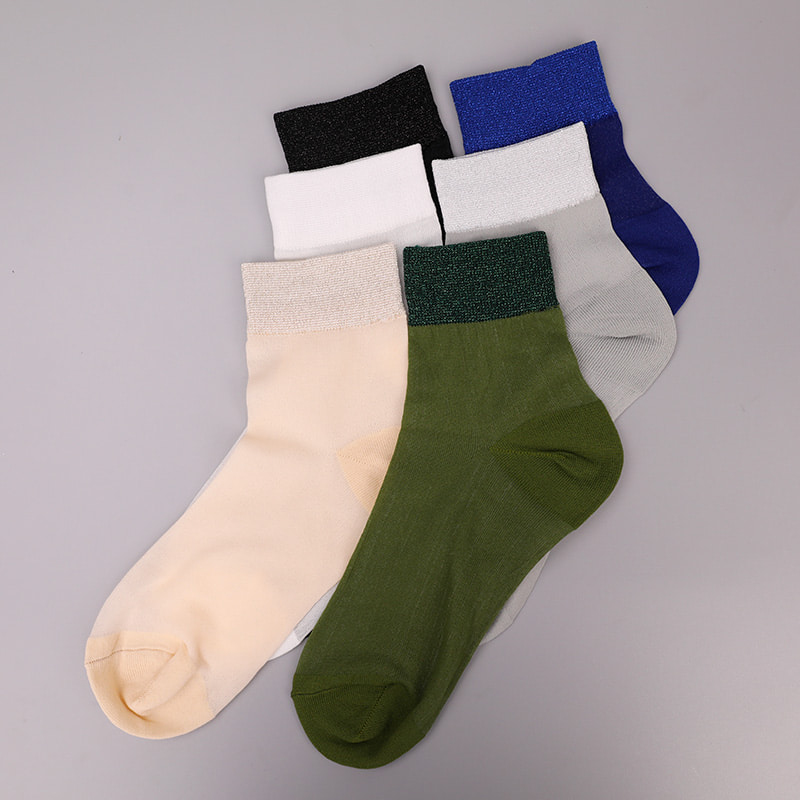 Mode gennemsigtig nylon silke bomuldsbund damestrømper Superfine nylon gennemsigtig silke damestrømper Krystal silke damestrømper WSD1946