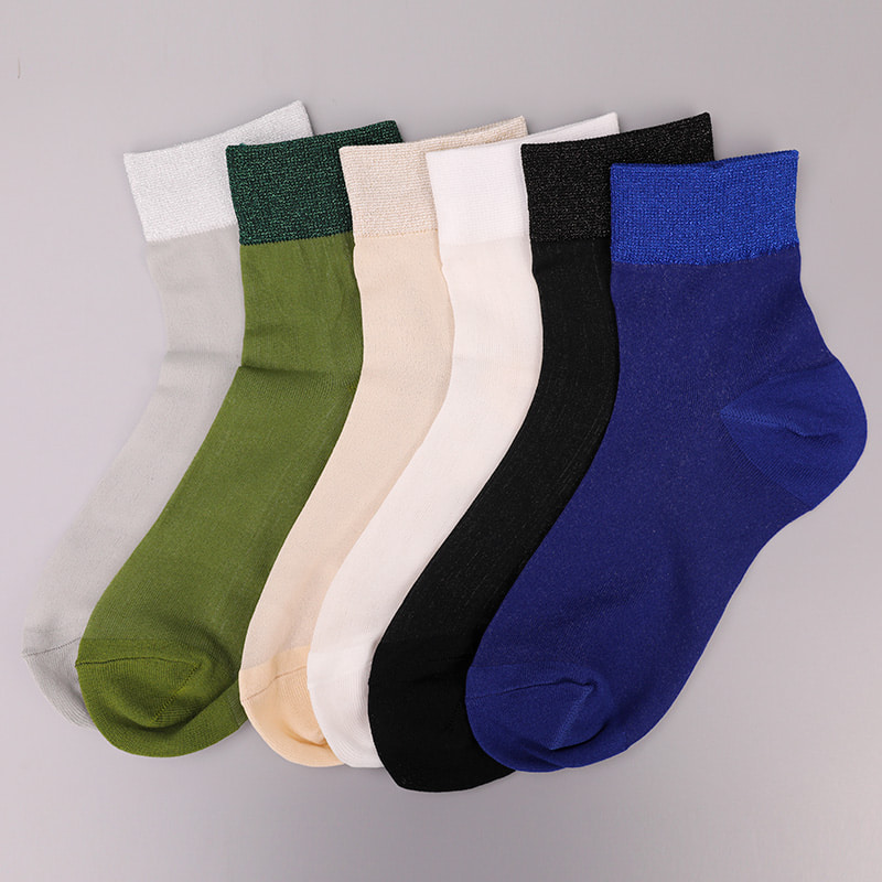 Mode gennemsigtig nylon silke bomuldsbund damestrømper Superfine nylon gennemsigtig silke damestrømper Krystal silke damestrømper WSD1946