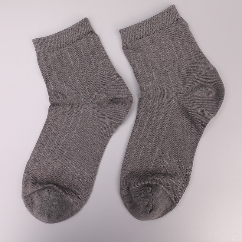 Modal Collection Circle Lodret Stripe Flower Blød Håndsyet Casual Herrestrømper WSD2802