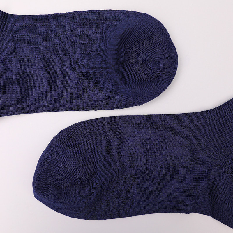 Modal Collection Circle Lodret Stripe Flower Blød Håndsyet Casual Herrestrømper WSD2802