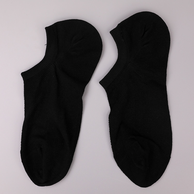Ultratynde kæmmet bomuld, nylon og spandex almindelig halvmesh håndsyede damestrømper WSD1673
