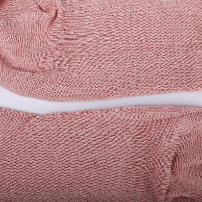 Blød bambusfiber nylontaske, tynde små diamanter afslappede damesokker, håndsyede damesokker WSD1689