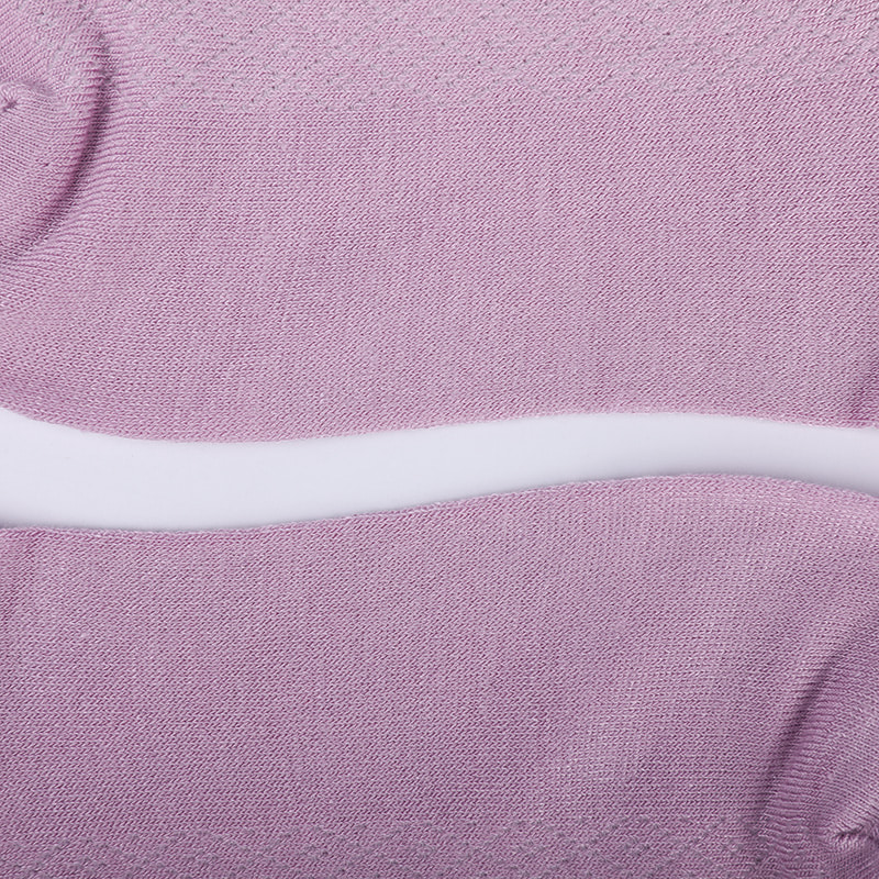 Blød bambusfiber nylontaske, tynde små diamanter afslappede damesokker, håndsyede damesokker WSD1689