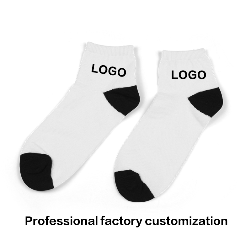 OEM Quality Crew Fashion Jacquard Mænd Gym Basketball Sportssok Terry Anti Slip Custom Socks Logo