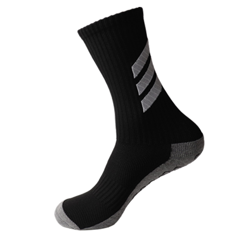 Compression sport running anti-skrid fodbold brugerdefinerede greb brugerdefinerede strømper logo