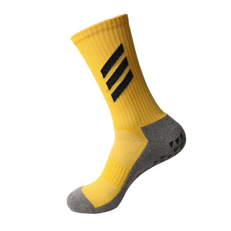 Kompression Sport Løb Anti Sip Fodbold Custom Grip Custom Socks Logo