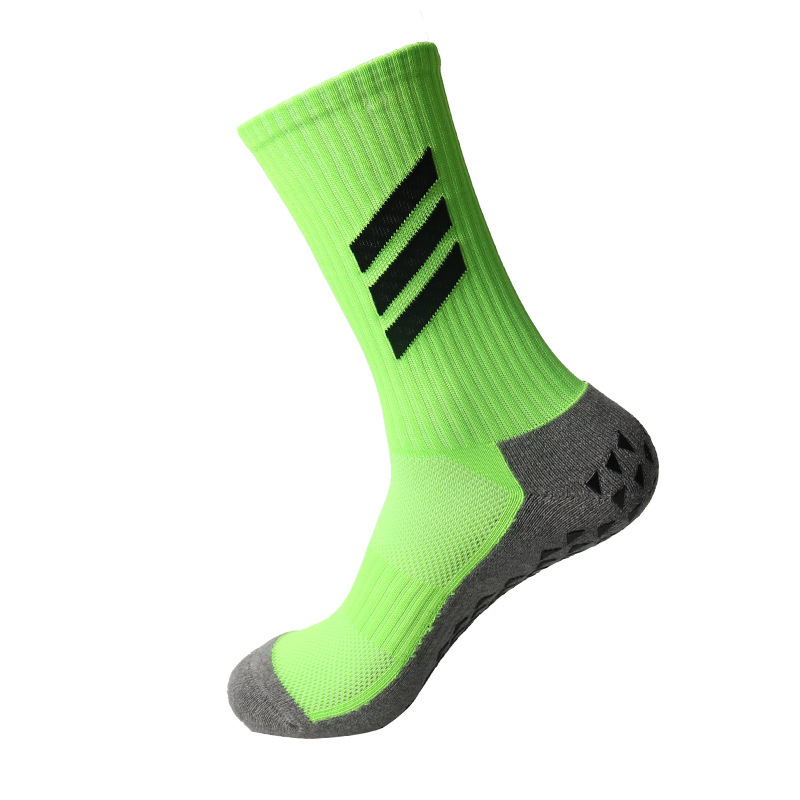 Kompression Sport Løb Anti Sip Fodbold Custom Grip Custom Socks Logo