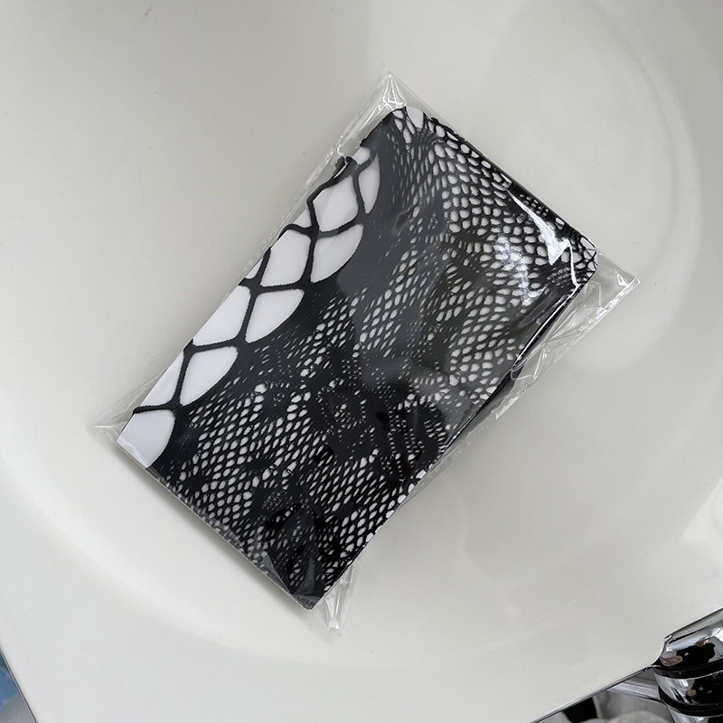 Nyt produkt Masseudsalg Sexede netstrømpebukser Ensfarvet nylon mesh jacquardstrømpebukser